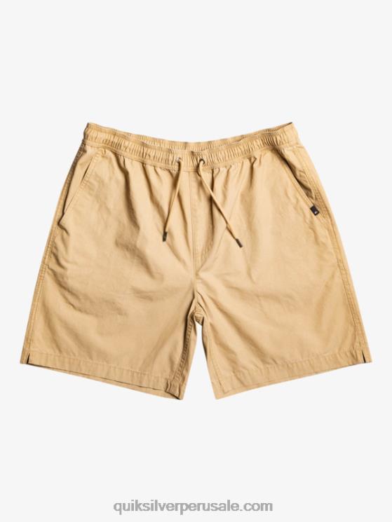 Quiksilver N8LNT2080 Niños playa 8-16 taxer 15 pantalones cortos con cintura elástica