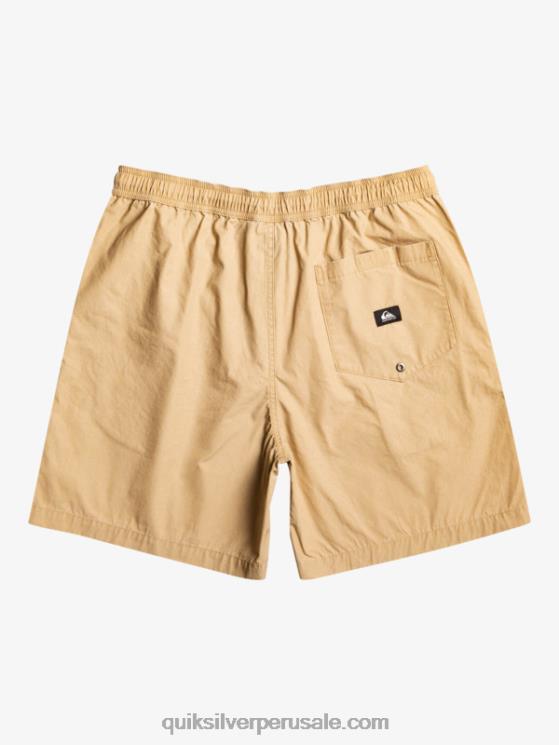 Quiksilver N8LNT2080 Niños playa 8-16 taxer 15 pantalones cortos con cintura elástica