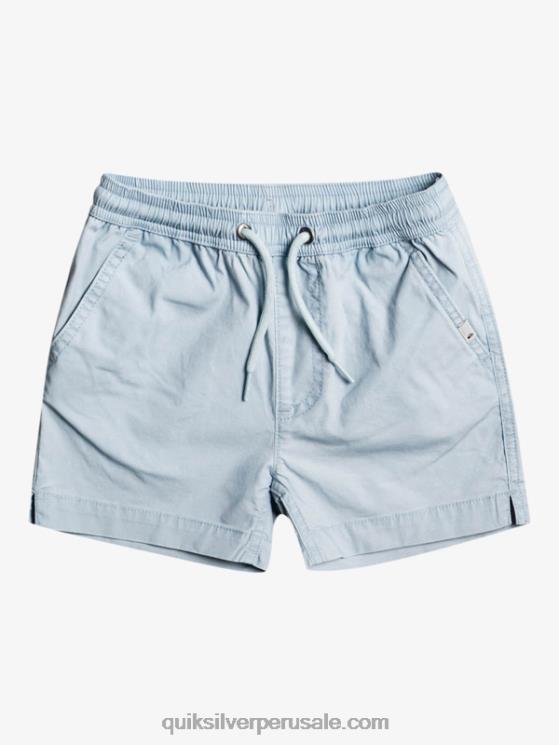 Quiksilver N8LNT2215 Niños azul celeste Pantalón corto elástico 2-7 taxer