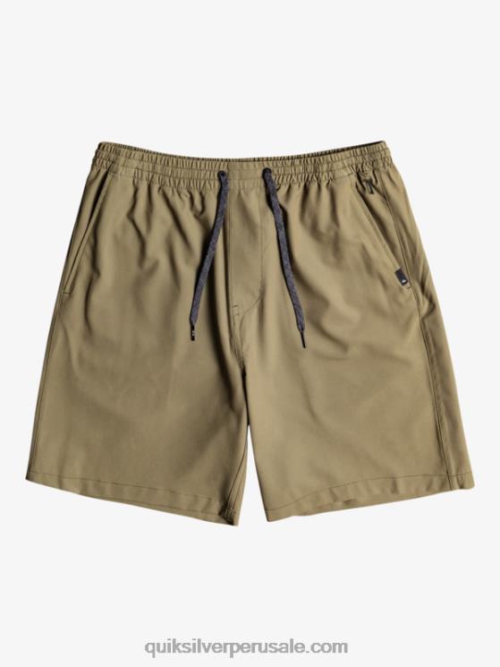 Quiksilver N8LNT2255 Niños hoja de uva 8-16 ocean elástico amph yth 18 shorts híbridos