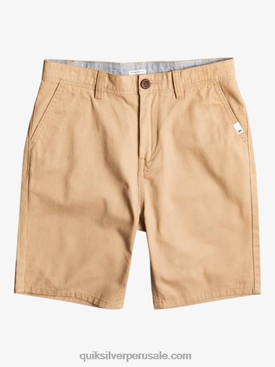 Quiksilver N8LNT2288 Niños incienso 8-16 todos los días 17 pantalones cortos chinos