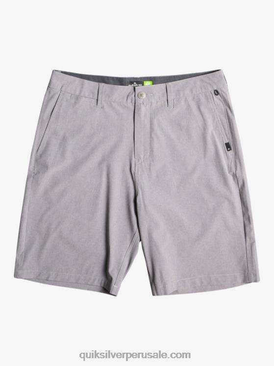Quiksilver N8LNT2314 Niños aguanieve 8-16 union heather anfibio 19 pantalones cortos híbridos