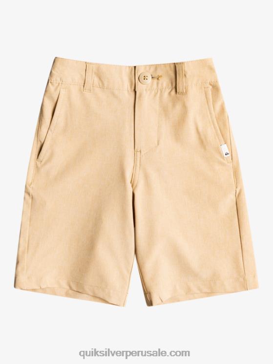 Quiksilver N8LNT2334 Niños playa 2-7 union heather anfibio 14 pantalones cortos híbridos