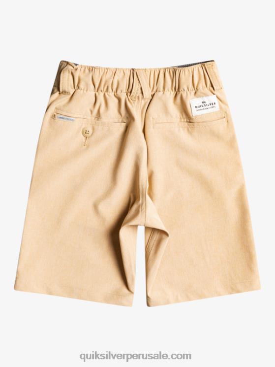 Quiksilver N8LNT2334 Niños playa 2-7 union heather anfibio 14 pantalones cortos híbridos
