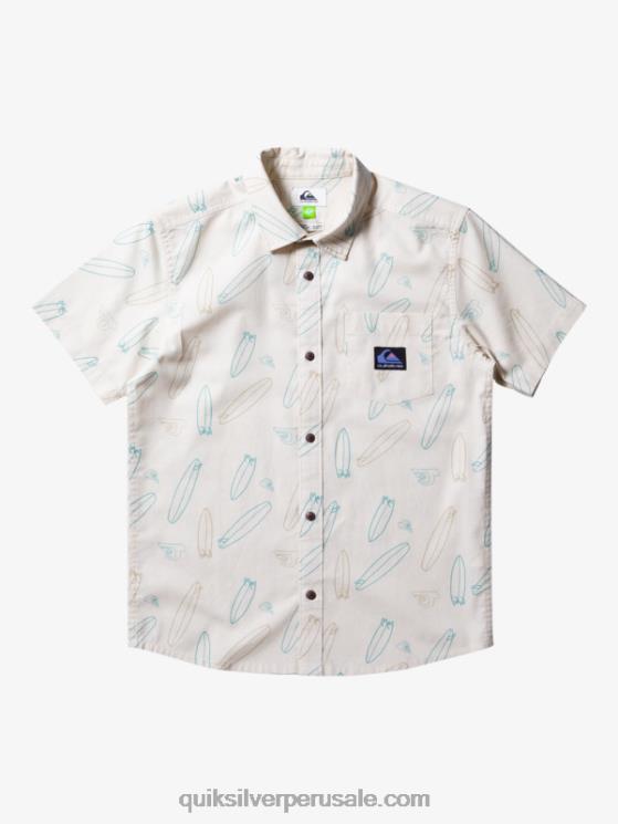Quiksilver N8LNT2008 Niños abedul donde esta mi tablero ¿dónde está mi camiseta de manga corta