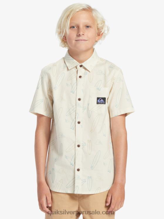 Quiksilver N8LNT2008 Niños abedul donde esta mi tablero ¿dónde está mi camiseta de manga corta