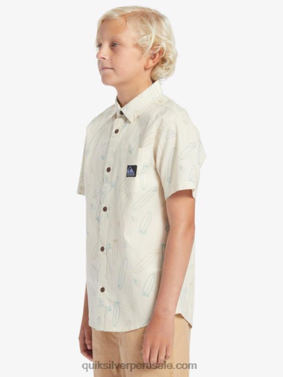 Quiksilver N8LNT2008 Niños abedul donde esta mi tablero ¿dónde está mi camiseta de manga corta