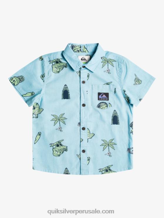 Quiksilver N8LNT2131 Niños cielo azul - nono surfday boy231 camiseta 2-7 nono surfday