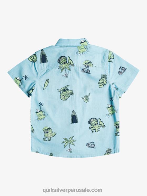 Quiksilver N8LNT2131 Niños cielo azul - nono surfday boy231 camiseta 2-7 nono surfday