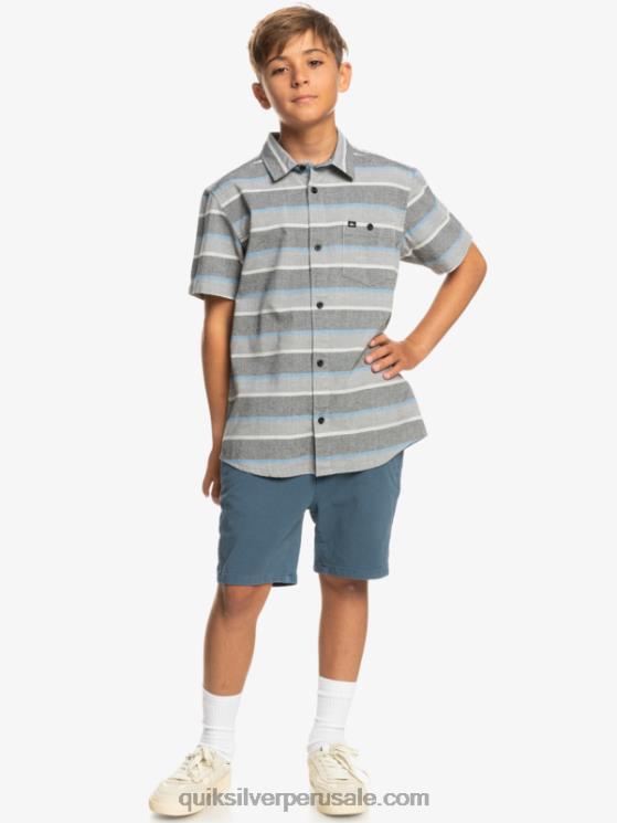 Quiksilver N8LNT2157 Niños amanecer de cali negro 231 camiseta amanecer 8-16 cali