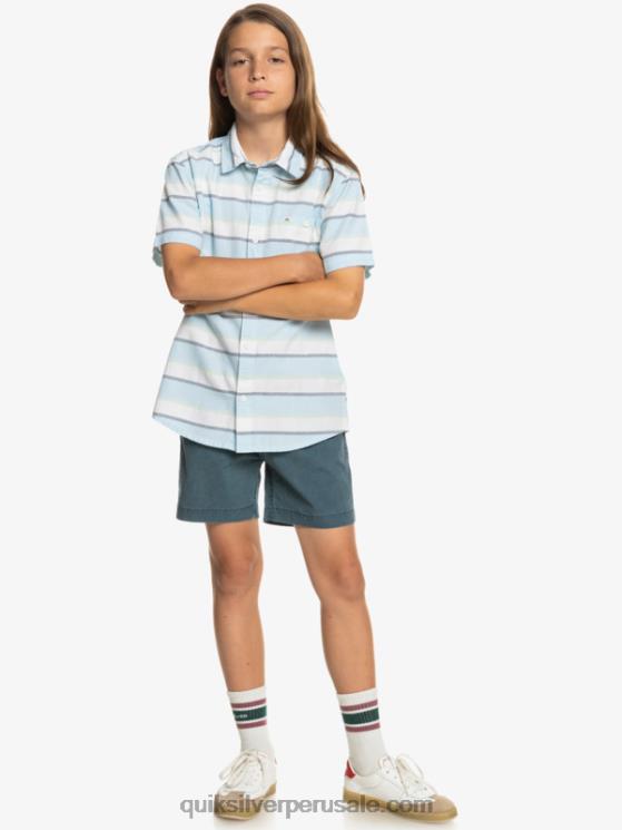 Quiksilver N8LNT2158 Niños blanco cali amanecer 231 camiseta amanecer 8-16 cali