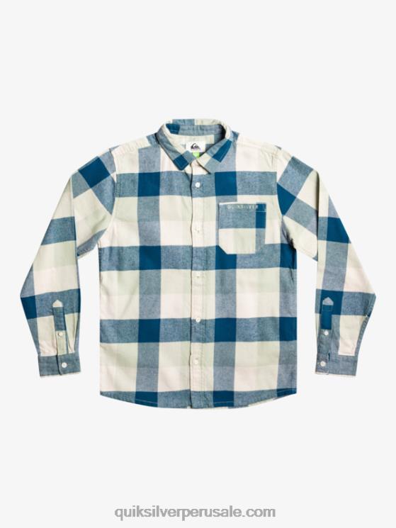 Quiksilver N8LNT2305 Niños madre de la salvia del desierto 8-16 motherfly camisa de franela de manga larga