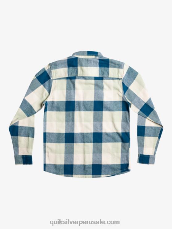 Quiksilver N8LNT2305 Niños madre de la salvia del desierto 8-16 motherfly camisa de franela de manga larga