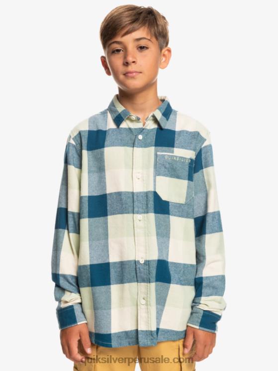 Quiksilver N8LNT2305 Niños madre de la salvia del desierto 8-16 motherfly camisa de franela de manga larga