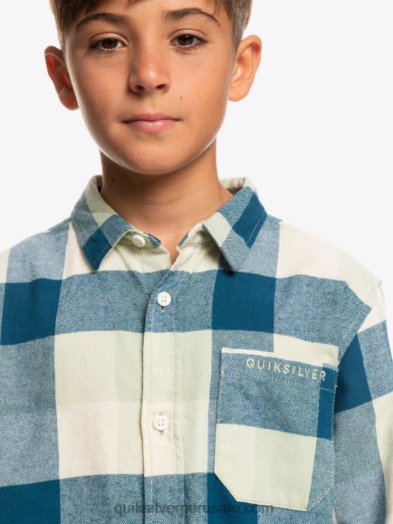 Quiksilver N8LNT2305 Niños madre de la salvia del desierto 8-16 motherfly camisa de franela de manga larga
