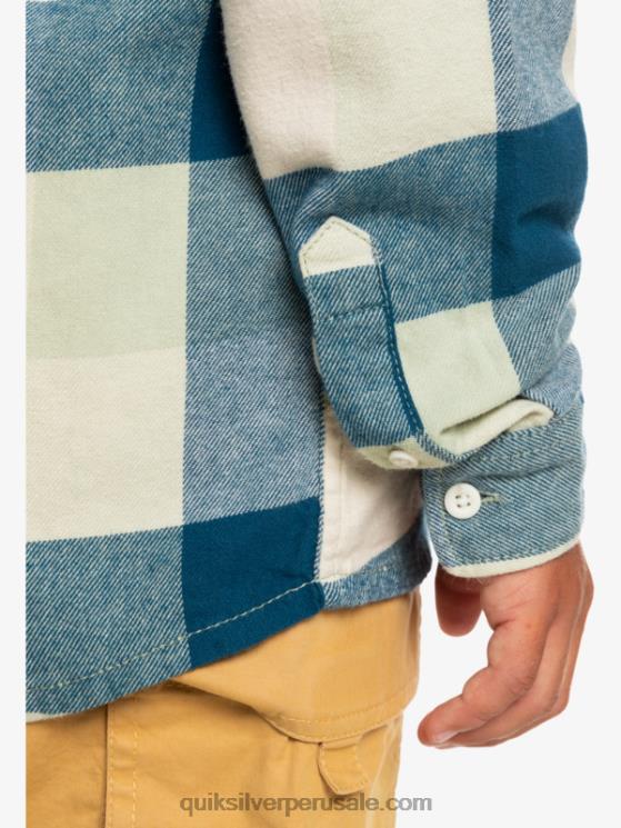 Quiksilver N8LNT2305 Niños madre de la salvia del desierto 8-16 motherfly camisa de franela de manga larga