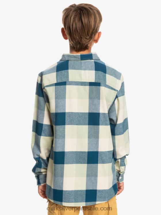 Quiksilver N8LNT2305 Niños madre de la salvia del desierto 8-16 motherfly camisa de franela de manga larga