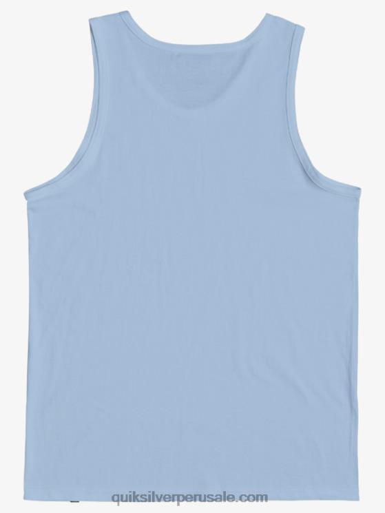 Quiksilver N8LNT2265 Niños cielo azul 2-7 en camiseta de tanque de riesgo
