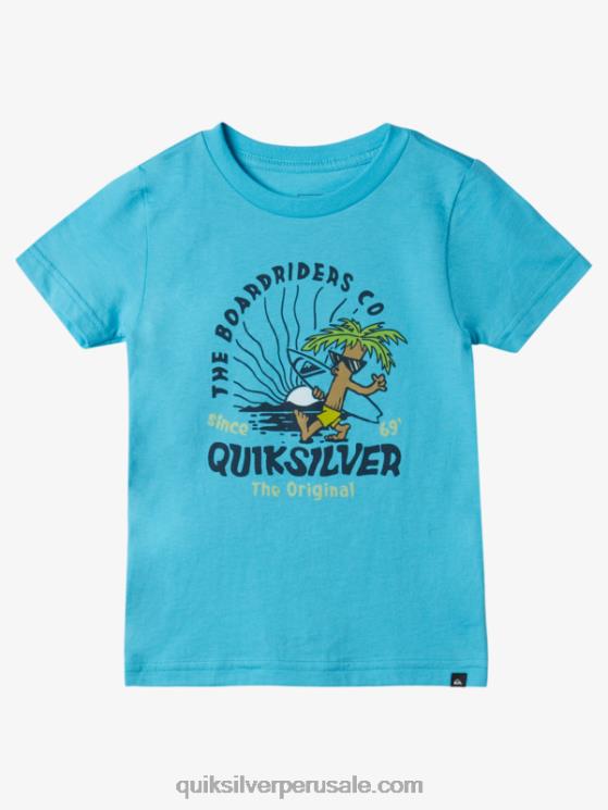 Quiksilver N8LNT1938 Niños río azul 2-7 camiseta mente pacífica