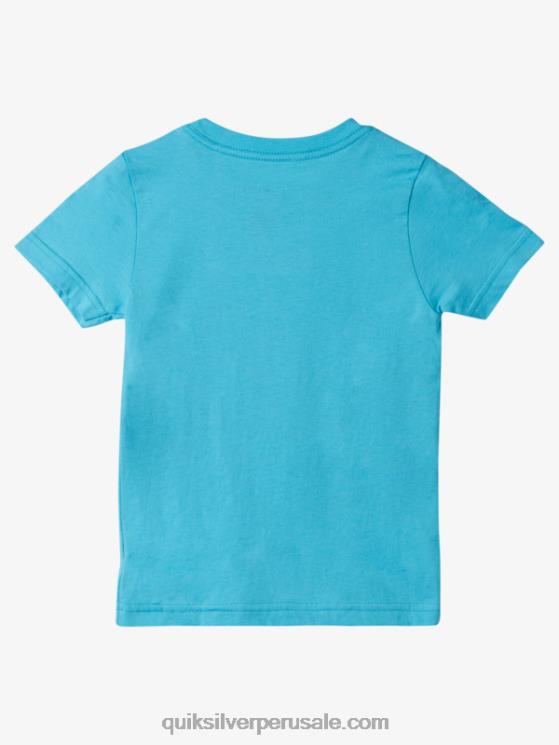 Quiksilver N8LNT1938 Niños río azul 2-7 camiseta mente pacífica