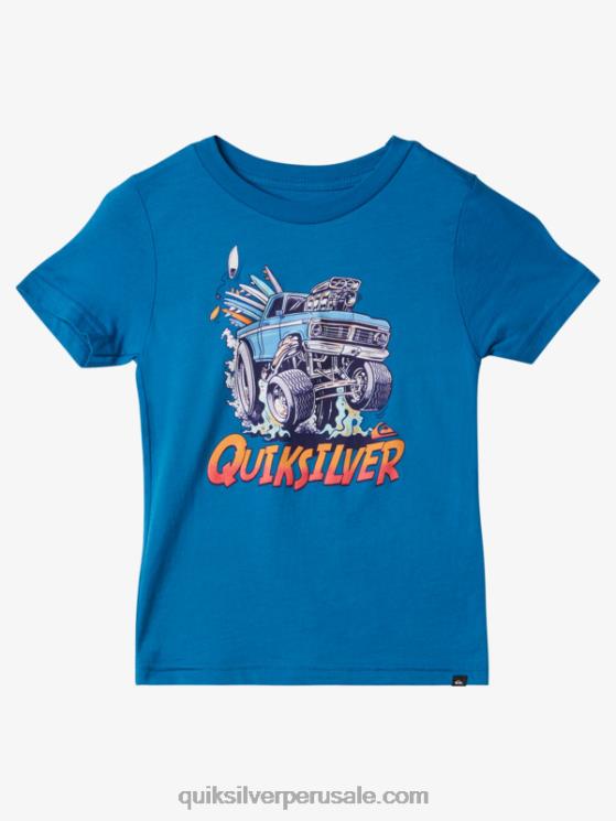 Quiksilver N8LNT1949 Niños snorkel azul Camiseta coche escapada 2-7