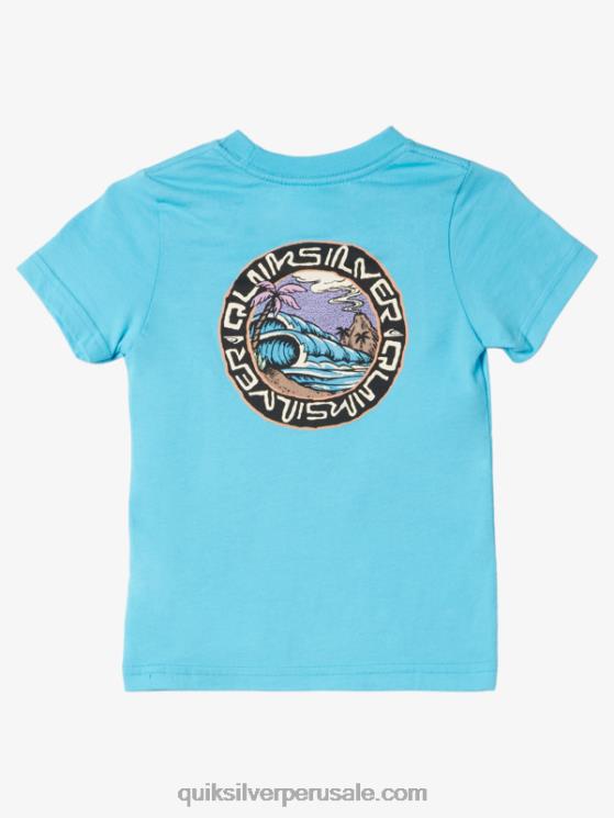 Quiksilver N8LNT1953 Niños río azul Camiseta 2-7 cuentos salados