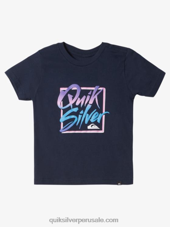 Quiksilver N8LNT1975 Niños chaqueta azul marino 2-7 camiseta sensación de verano