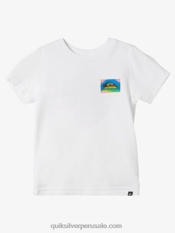 Quiksilver N8LNT2094 Niños blanco Camiseta fluida 2-7 colores