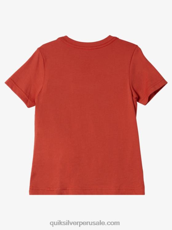 Quiksilver N8LNT2128 Niños la meca naranja camiseta túnel de luz 2-7
