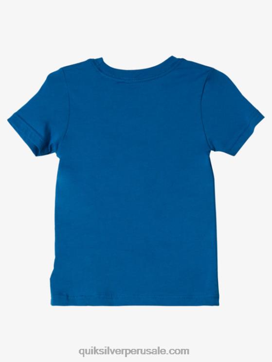 Quiksilver N8LNT2129 Niños snorkel azul camiseta túnel de luz 2-7