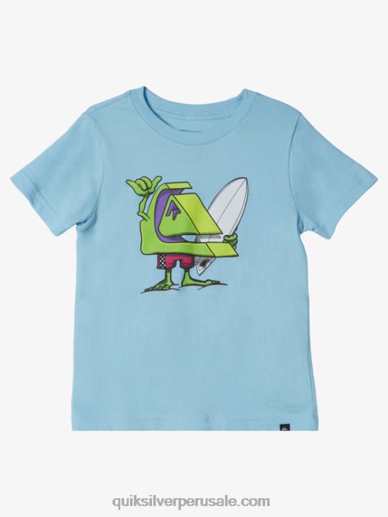 Quiksilver N8LNT2160 Niños cielo azul camiseta 2-7 surf buddy