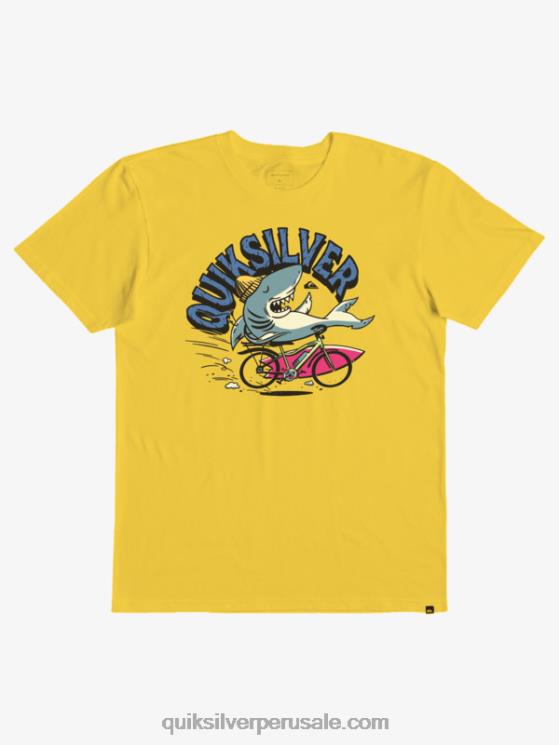 Quiksilver N8LNT2171 Niños boca de dragón Camiseta 2-7 en riesgo
