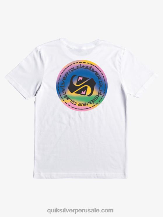 Quiksilver N8LNT2172 Niños blanco Camiseta fluida 8-16 colores