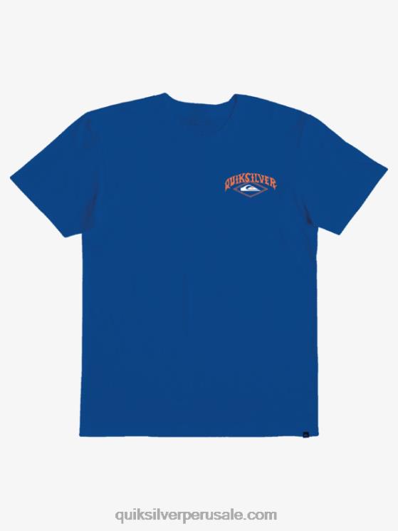 Quiksilver N8LNT2178 Niños snorkel azul Camiseta 8-16 surfer oftune