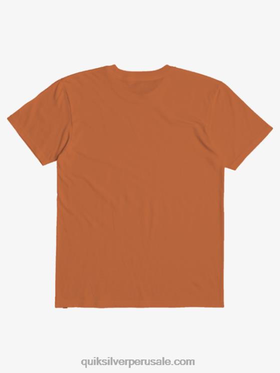 Quiksilver N8LNT2232 Niños la meca naranja Camiseta turno viernes 2-7
