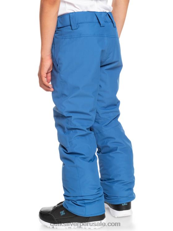 Quiksilver N8LNT2294 Niños cobalto brillante 8-16 pantalones de nieve estate
