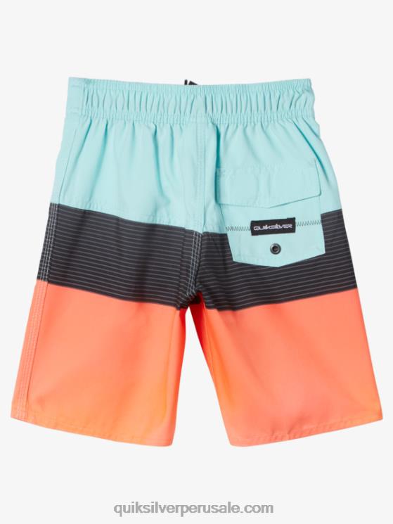 Quiksilver N8LNT1895 Niños Angel Azul 2-7 todos los días panel 14 bañadores