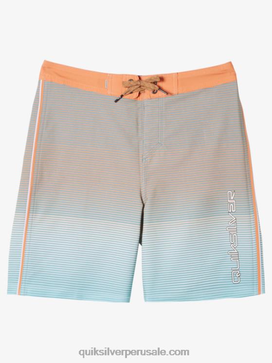 Quiksilver N8LNT1908 Niños camafeo azul 8-16 shorts de baño surfsilk masivo 17