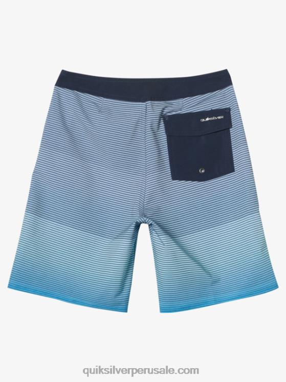 Quiksilver N8LNT1910 Niños snorkel azul 8-16 shorts de baño surfsilk masivo 17
