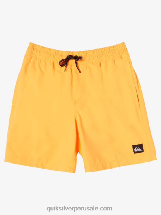Quiksilver N8LNT1917 Niños estallido de naranja 8-16 todos los días 15 voleas