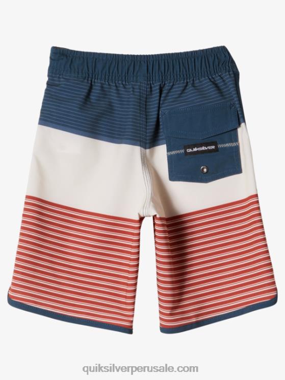 Quiksilver N8LNT1925 Niños azul marino medianoche 2-7 bañador surfsilk tijuana 14