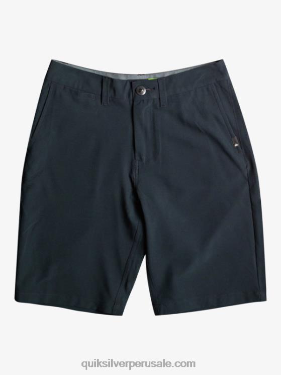 Quiksilver N8LNT1933 Niños negro 8-16 ocean union 19 bañadores anfibios