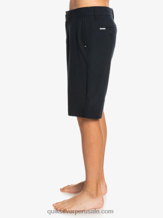 Quiksilver N8LNT1933 Niños negro 8-16 ocean union 19 bañadores anfibios