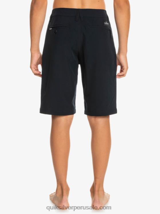 Quiksilver N8LNT1933 Niños negro 8-16 ocean union 19 bañadores anfibios