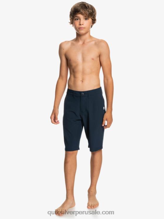 Quiksilver N8LNT1934 Niños chaqueta azul marino 8-16 ocean union 19 bañadores anfibios