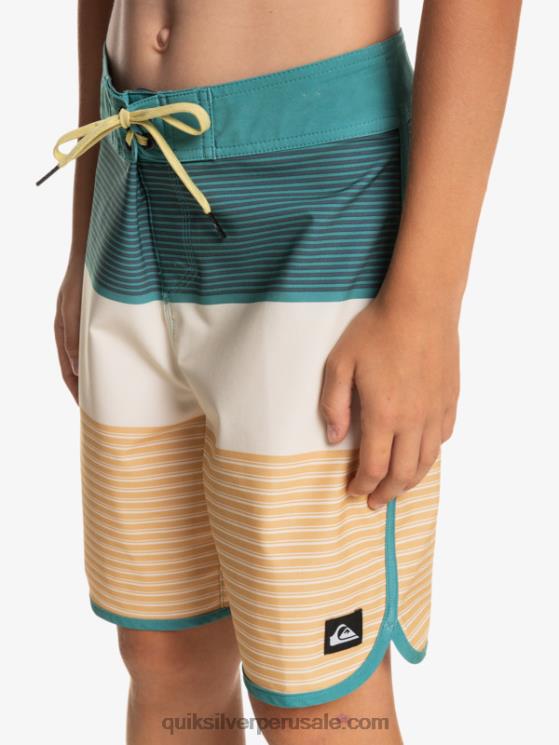 Quiksilver N8LNT1985 Niños trigo 8-16 shorts de playa surfsilk tijuana 17