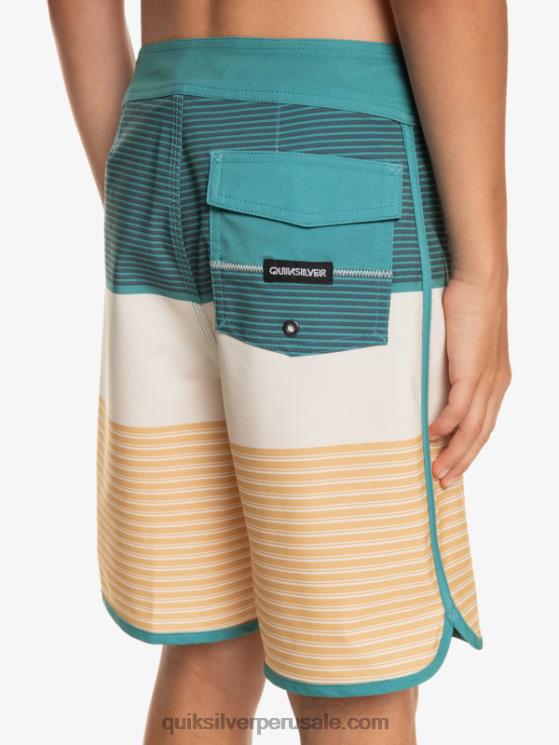 Quiksilver N8LNT1985 Niños trigo 8-16 shorts de playa surfsilk tijuana 17