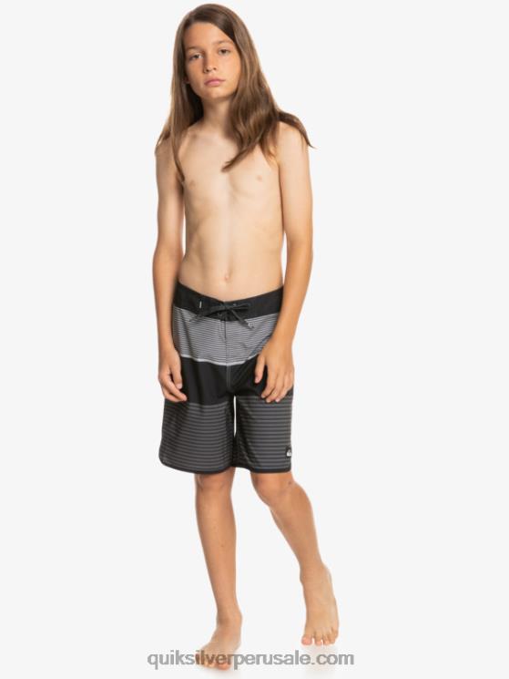 Quiksilver N8LNT1987 Niños negro 8-16 shorts de playa surfsilk tijuana 17