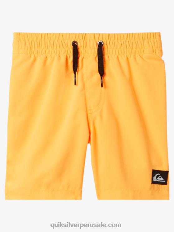 Quiksilver N8LNT2001 Niños estallido de naranja 2-7 todos los días 12 voleas