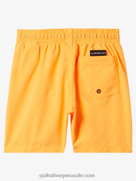 Quiksilver N8LNT2001 Niños estallido de naranja 2-7 todos los días 12 voleas